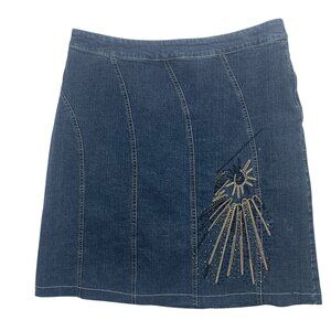 mini  denim skirt size 11 point zero
